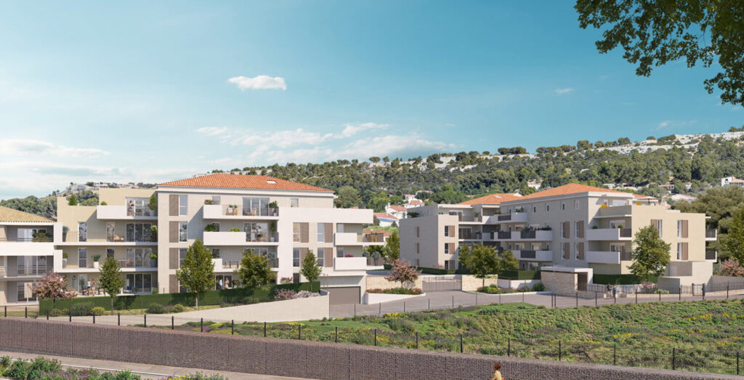 Vente programme neuf T2, T3, T4 42 à 80 m² Vitrolles (13127) — photo 1