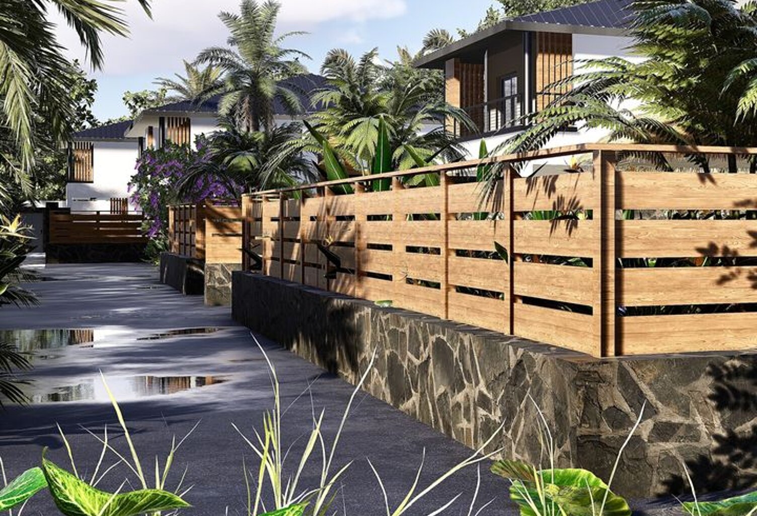 VILLA T5 GRAND BOIS JUMELE SAINT PIERRE 'POSSIBILITÉ CRÉDIT — photo 1