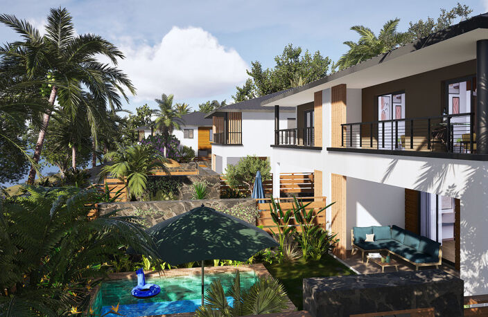 VILLA T5 GRAND BOIS JUMELE SAINT PIERRE 'POSSIBILITÉ CRÉDIT — photo 2
