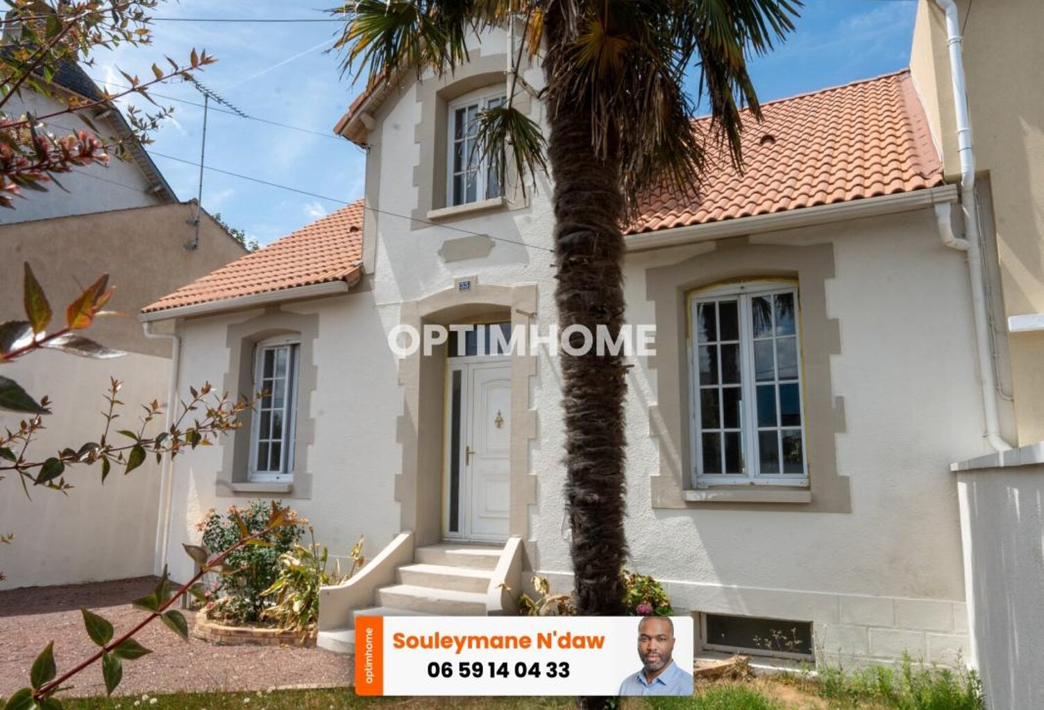 Maison de caractère 1930 rénovée – 120 m² – 4 chambres – Jardin, terrasse & garage – Cholet — photo 1