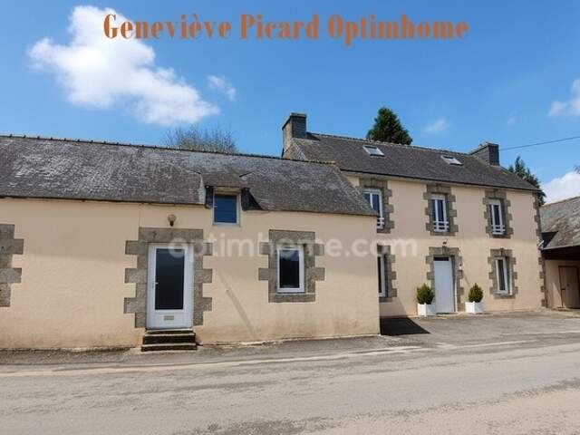 Ancien corps de ferme à Saint-Aignan (56) avec dépendances sur environ 3 500 m2 de terrain — photo du bien