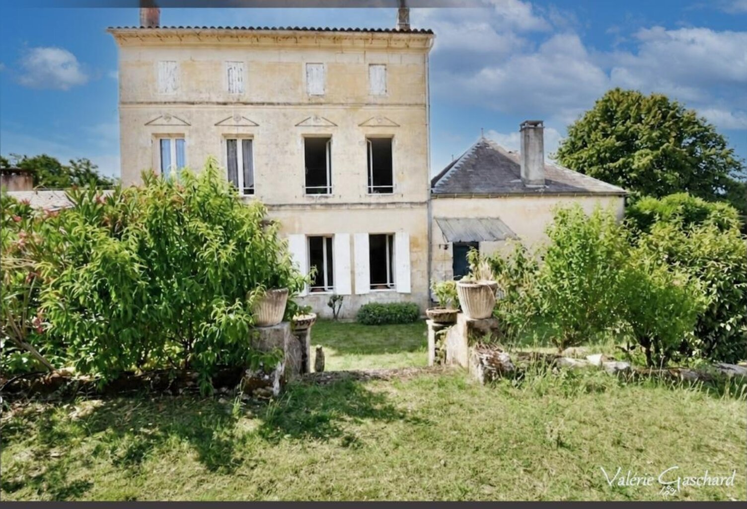 St Antoine sur l'isle  ( Gironde) - Maison en Pierre 250 m² + dépendance et piscine — photo 1