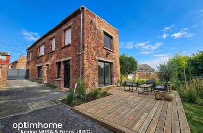 THIANT (59) -   Vente maison INDIVIDUELLE rénovée avec 2 chambres  ️ ️, cour  , terrasse et terrain clos ☘️ — photo du bien