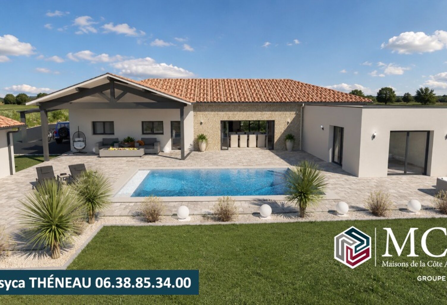 Maison à construire à Saugnac-et-Cambran (40180) — photo 1