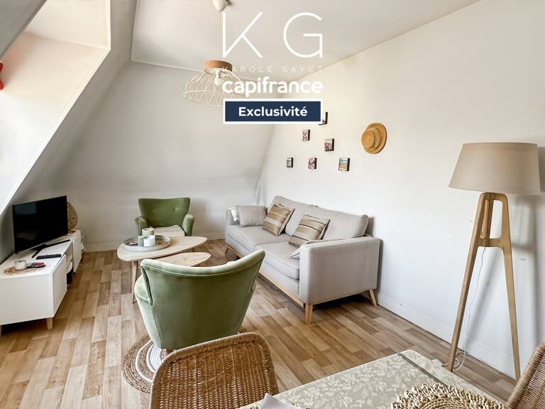 EXCLUSIVITE, proche Deauville, à Tourgéville, plage et commerces à pieds appartement 2 chambres de 58 m² à vendre — photo 1