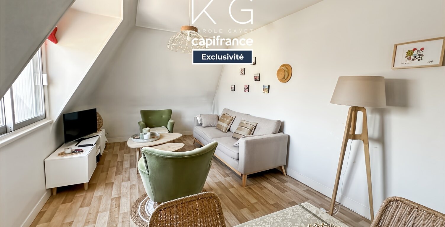 EXCLUSIVITE, proche Deauville, à Tourgéville, plage et commerces à pieds appartement 2 chambres de 58 m² à vendre — photo 1