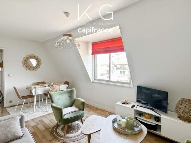 EXCLUSIVITE, proche Deauville, à Tourgéville, plage et commerces à pieds appartement 2 chambres de 58 m² à vendre — photo du bien