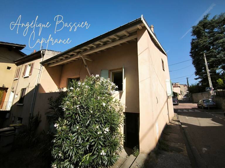 Maison de ville à fort potentiel – 65,69 m² habitables + balcon+ sous-sol de 46 m² – Grigny-sur-Rhône — photo 1
