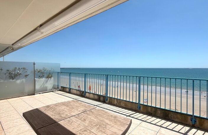 LA BAULE-QUARTIER LAJARRIGE-DERNIER ÉTAGE-FACE MER-APPARTEMENT 89M2-TERRASSE31M2-GARAGE-2 CAVES-COMMERCES ET PLAGES A PIED — photo 2