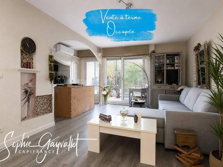 Vente à terme occupée – T2 avec terrasse, jardin, parking et box – Aix-en-Provence — photo 1