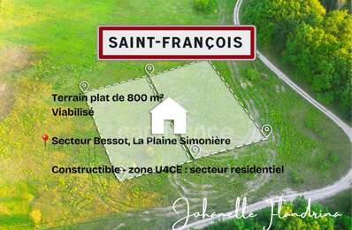 Terrain de 800 m² à vendre à SAINT FRANCOIS - La Plaine Simonière (971) — photo du bien