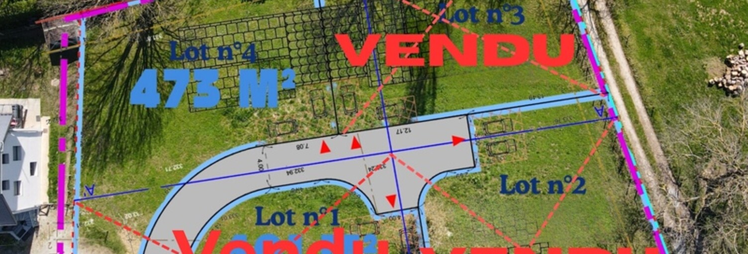 Terrain  473 m² à vendre à Planaise (73800)