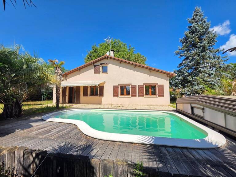 [COUP DE CŒUR FAMILIAL] Maison de 131 m² avec piscine sur Mont de Marsan — Le calme absolu en mode "In & Out" — photo 1