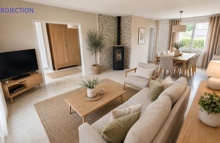 Houdan / Maison de plain-pied au calme avec commodités à pied / 3 chambres — photo 2