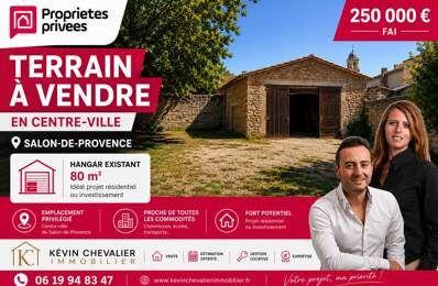 Salon-de-Provence Centre Hangar à rénover sur terrain constructible de 435 m² — photo du bien