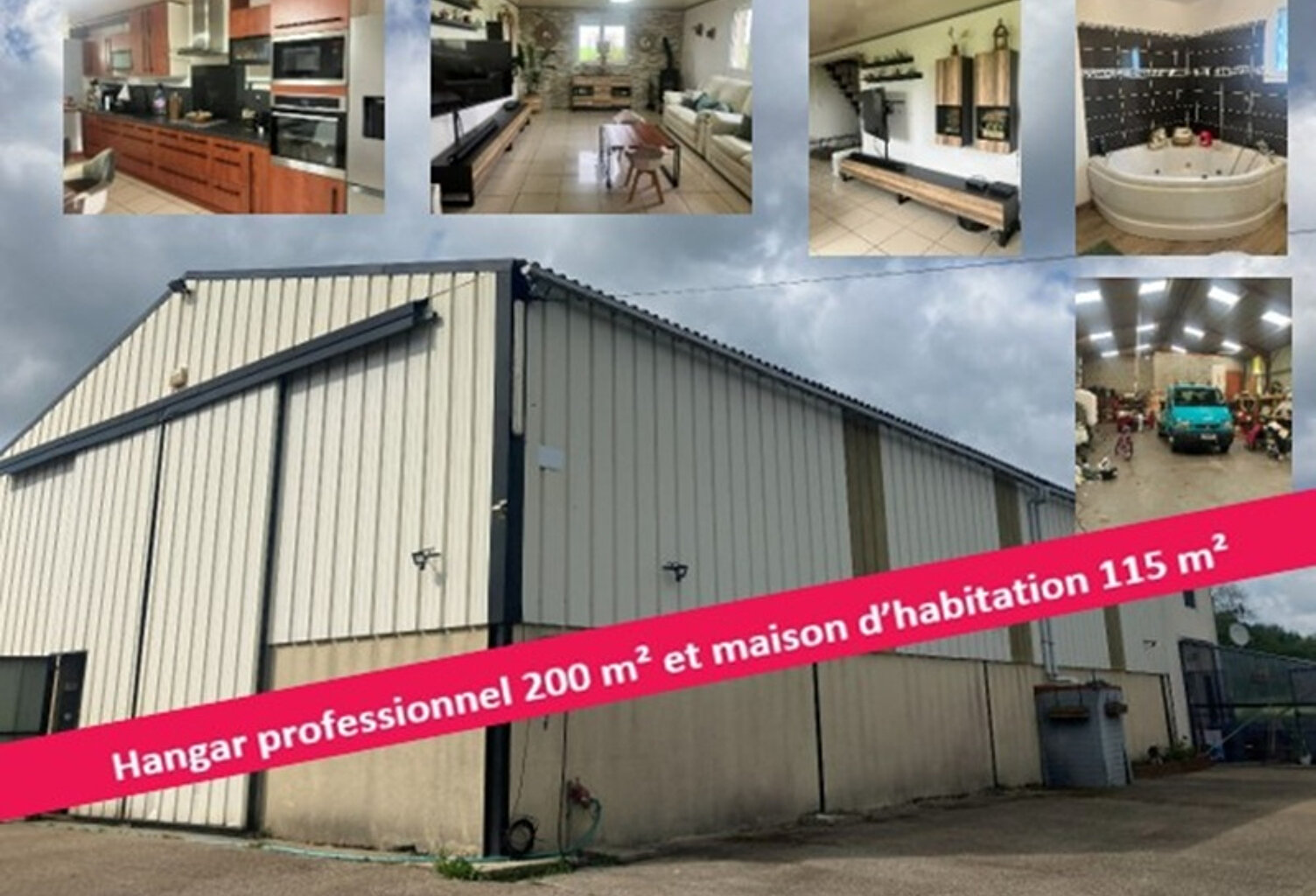 Proche HERICOURT EN CAUX 76560 - Maison et grand hangar — photo 1