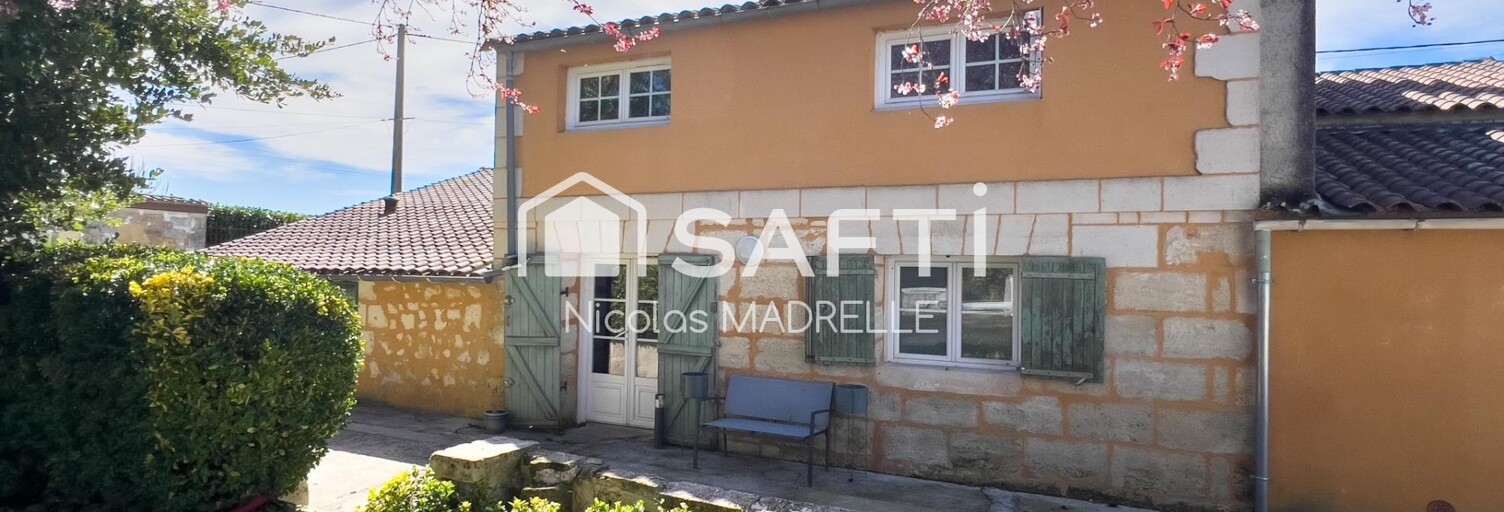 Maison 6 Pièces 190 m² à vendre à Bayon-sur-Gironde (33710)