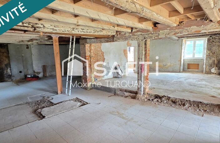 Maison d'habitation 196m² à rénover + 6100m² de terrain avec dépendances. — photo 4
