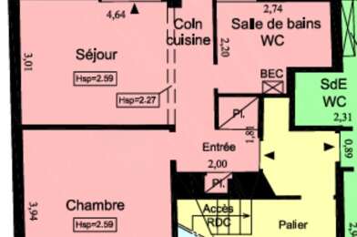 Appartement 2 pièces 150000 €