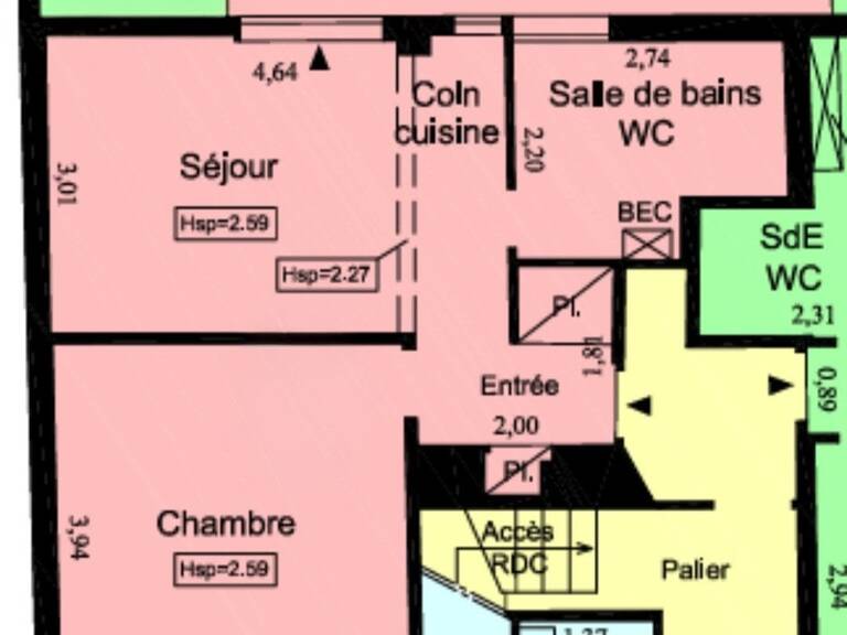 Vente Appartement 2 pièces — photo 1