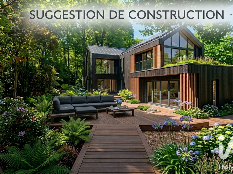 Vente Terrain à bâtir 830 m&sup2; — photo 1