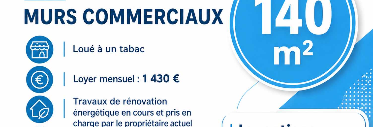 Commerce  140 m² à vendre à Saint-Fargeau-Ponthierry (77310)