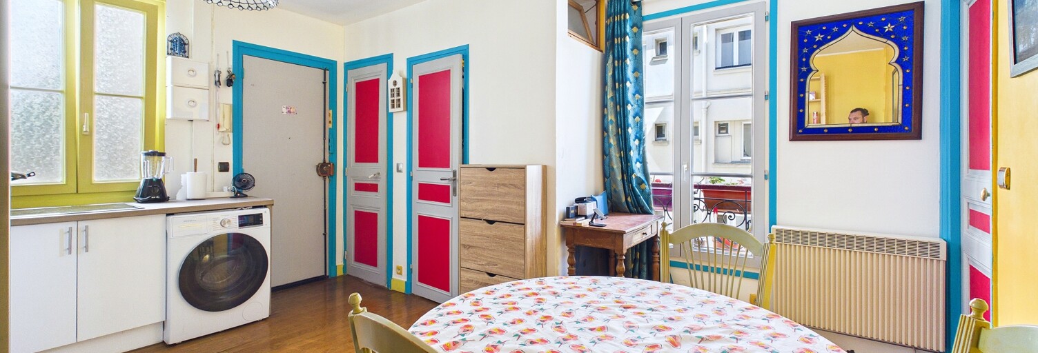 Appartement 2 Pièces 28 m² à vendre à Paris 18 (75018)