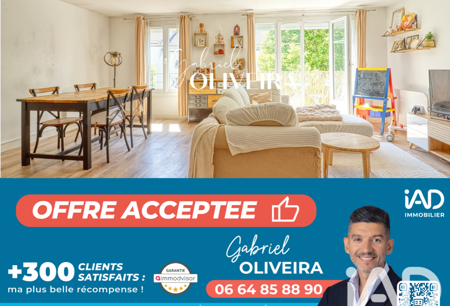 Vente Appartement 4 pièces — photo 1