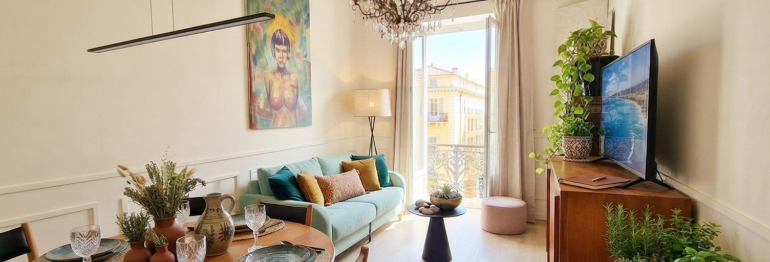 Appartement 3 Pièces 63 m² à vendre à Nice (06000)