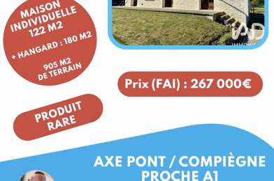 Maison 6 pièces 267000 €