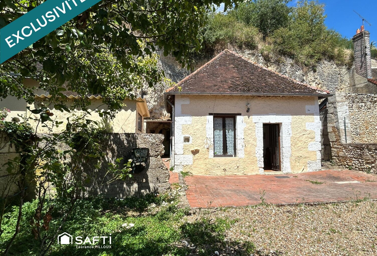 Le charme insolite d'une maison semi-troglodyte — photo 1