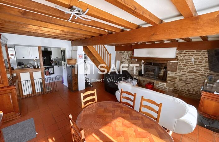 Exclusivité : maison de bourg meublée en pierre, 90 m², au calme, près de l'étang de pêche. — photo 3
