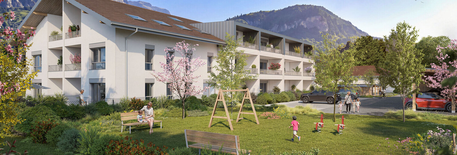 Appartement neuf T1, T2, T3 Pièce 30 à 58 m² à vendre à Marnaz (74460)