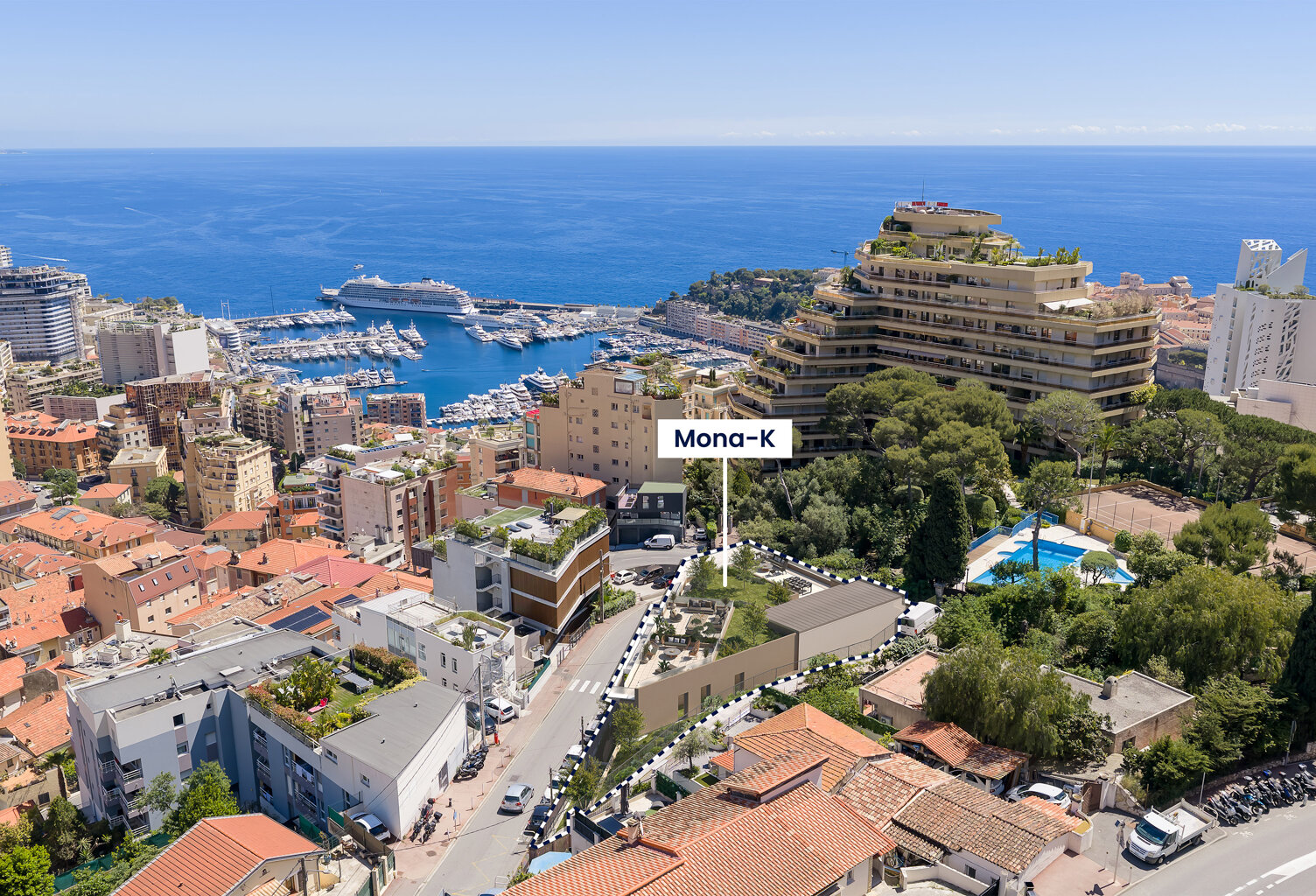 Vente programme neuf T2, T3, T4, T5 44 à 129 m² Beausoleil (06240) — photo 1