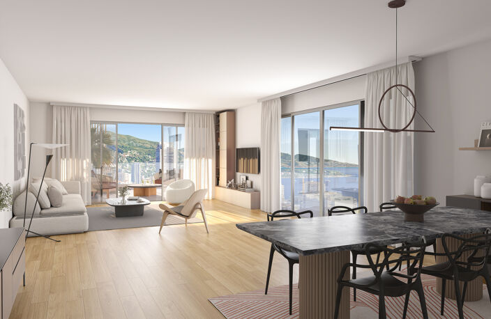 Vente programme neuf T2, T3, T4, T5 44 à 129 m² Beausoleil (06240) — photo 3
