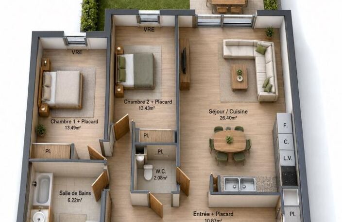 Appartement À Vendre — photo 2