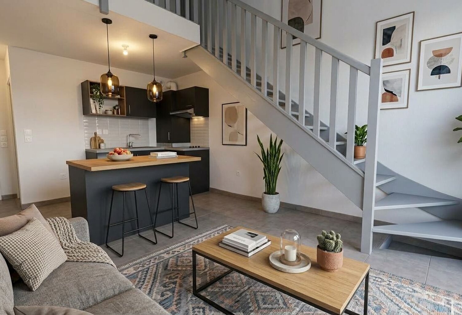 Duplex 70m² - deux places de parking - copropriété sécurisée — photo 1