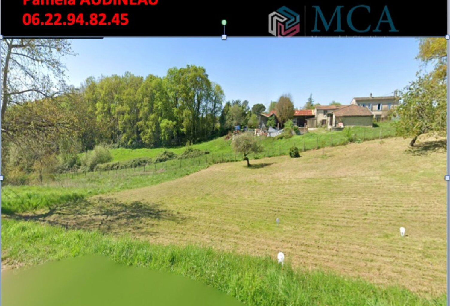 Terrain à bâtir à Saint-Genès-de-Lombaud (33670) — photo 1