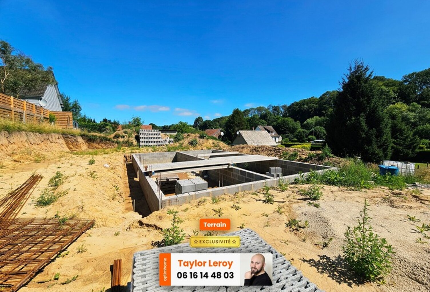 🏡 SAINT-PIERRE-LE-VIGER – Terrain et vue sur la Vallée du Dun — photo 1