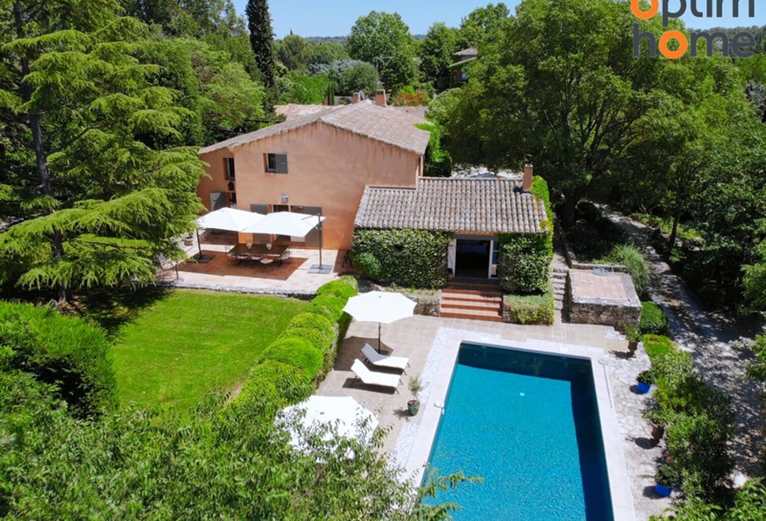 Aix-en-Provence - Superbe Mas Provençal T7 du 18ème Siècle de 275 m² entièrement rénové, sur 6000 m² de terrain, au calme et sans vis à vis — photo 1