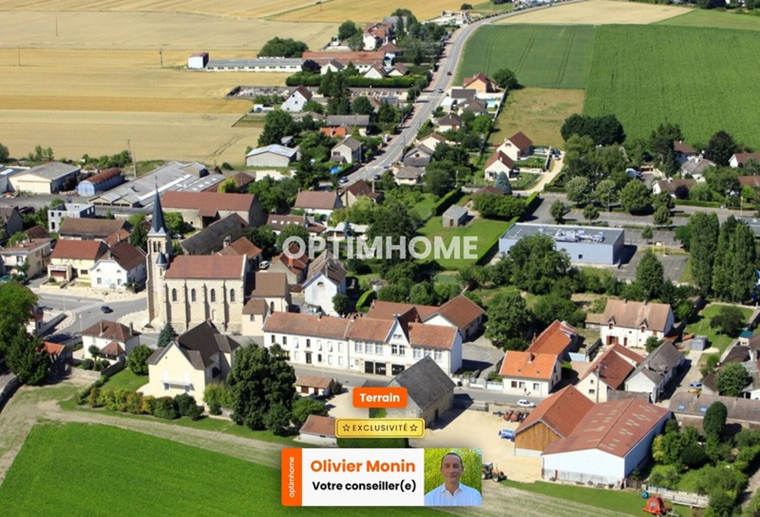 Terrain à bâtir de 400,00 m² avec garage de 60 m2 existant, libre constructeur — photo 1