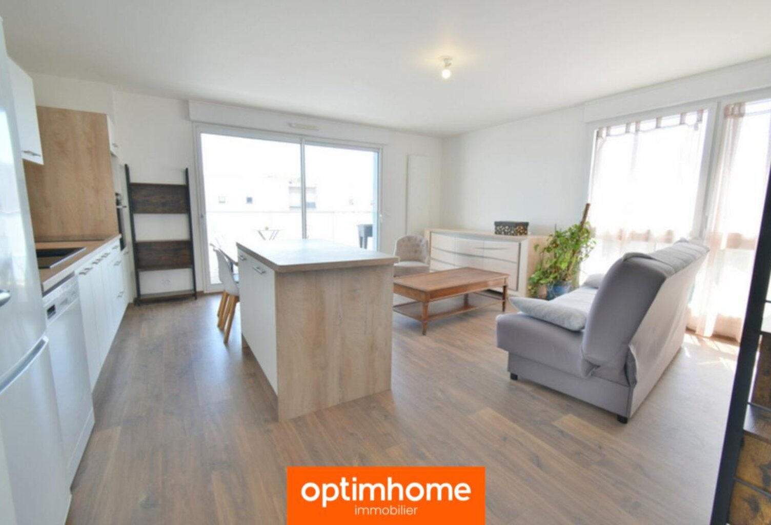 Appartement T3 lumineux avec parking — photo 1