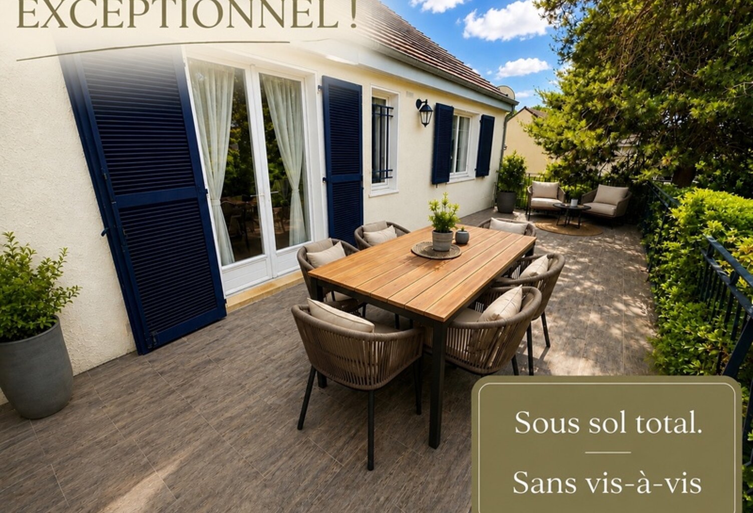 Maison 5 pièces sous-sol total,VERNEUIL EN HALATTE — photo 1