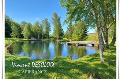 Dpt Nièvre (58), à vendre MONTSAUCHE LES SETTONS maison P5 propriété avec étang — photo du bien