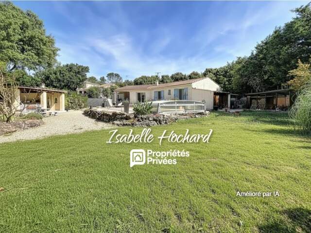 Villa familiale de plain-pied avec piscine et prestations de qualité ? Sainte-Anastasie-sur-Issole — photo du bien