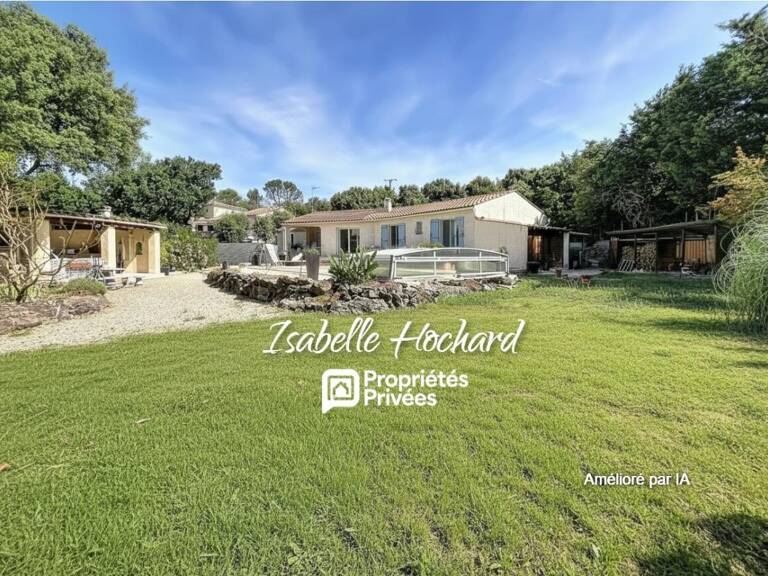 Villa familiale de plain-pied avec piscine et prestations de qualité ? Sainte-Anastasie-sur-Issole — photo 1