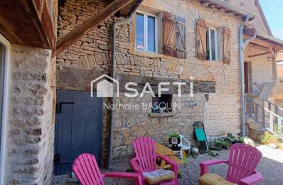 Côte Chalonnaise jolie maison de village en pierre avec extérieur — photo du bien