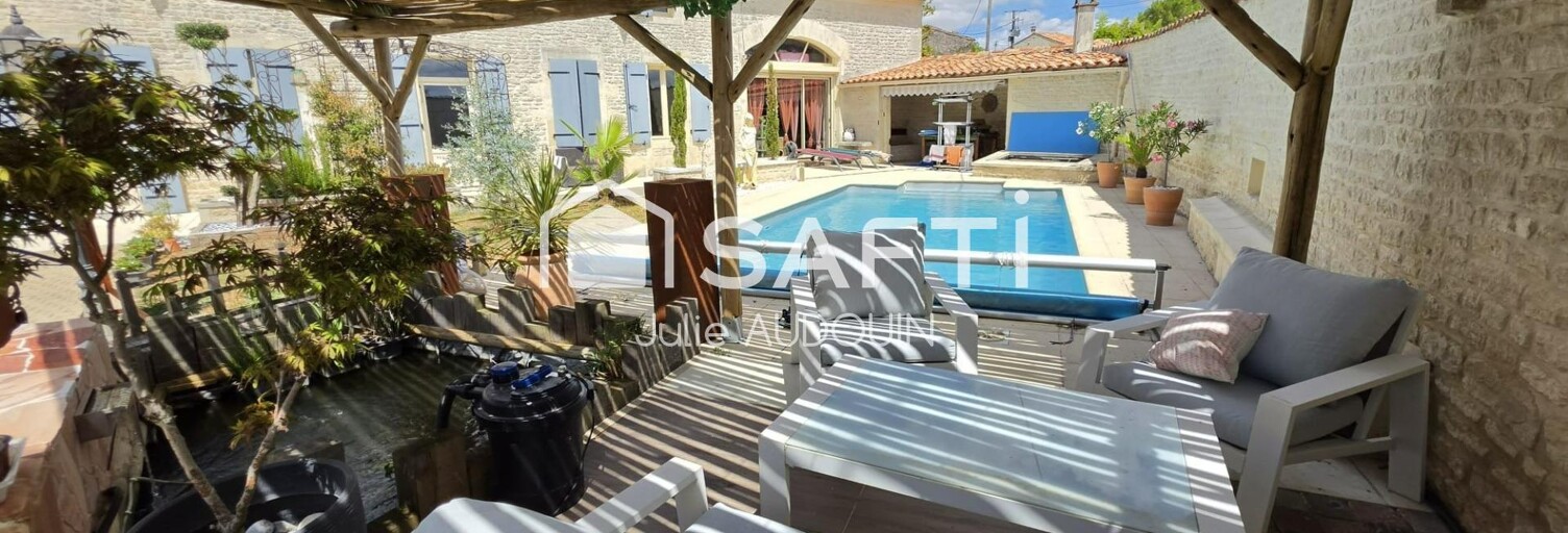 Maison 7 Pièces 299 m² à vendre à Haimps (17160)