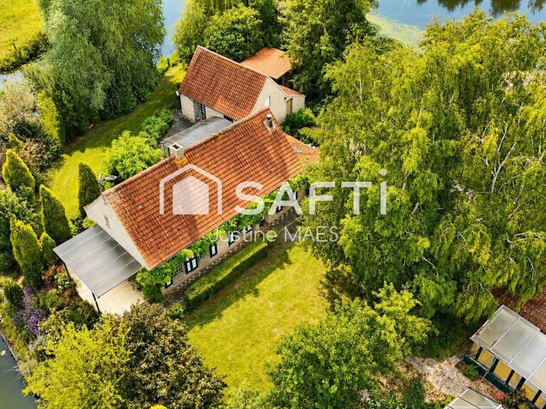 Propriété d'exception à Watten avec 3 logements indépendants et étang privé — photo 1