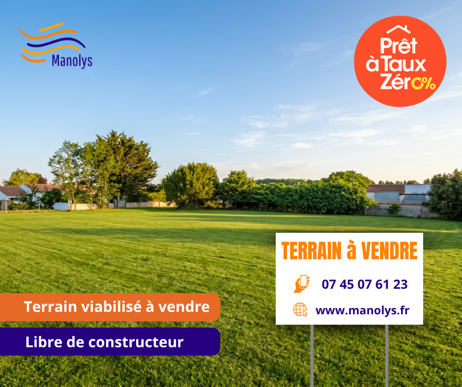 Terrain à vendre proche de Ferrières